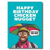Chicken Nugget Birthday Card
